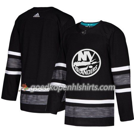 New York Islanders Blank 2019 All-Star Adidas Zwart Authentic Shirt - Mannen